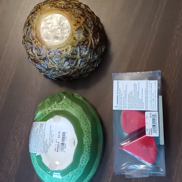 Set of 3 Fruit Candles - Picture 5 of 6